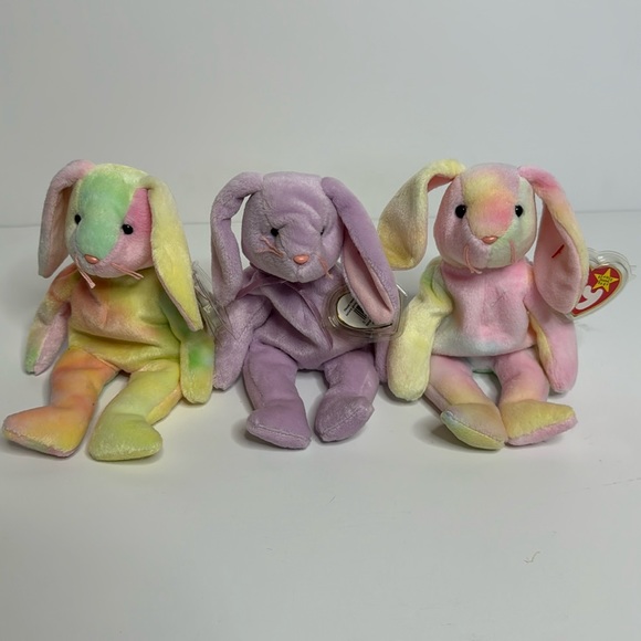 Beanie Baby bunnies - Picture 1 of 12